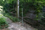 die Annaschlucht vom Steinbachtal zum Oberen Steinbachweg