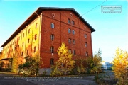 old storage brick buildings