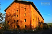 old storage brick buildings