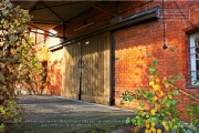 old storage brick buildings