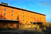 old storage brick buildings