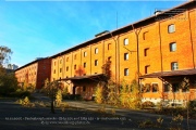 old storage brick buildings