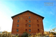 old storage brick buildings