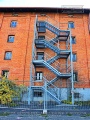 old storage brick buildings