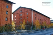 old storage brick buildings