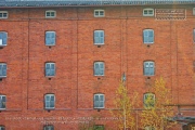 old storage brick buildings