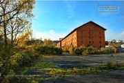 old storage brick buildings