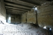 The shooting bunker was hidden in the forest opposite the barracks.