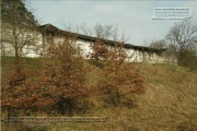 The shooting bunker was hidden in the forest opposite the barracks.