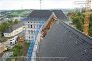 Health Clinic Wuerzburg - during the rebuilding