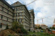 Health Clinic Wuerzburg - during the rebuilding