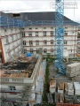 Health Clinic Wuerzburg - during the rebuilding