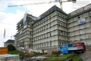 Health Clinic Wuerzburg - during the rebuilding