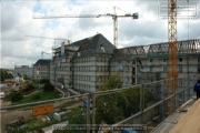 Health Clinic Wuerzburg - during the rebuilding