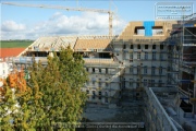Health Clinic Wuerzburg - during the rebuilding