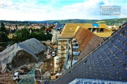 Hospital Würzburg - during the rebuilding