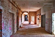 Hospital Würzburg - during the rebuilding