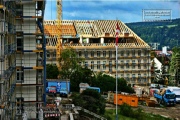 Hospital Würzburg - during the rebuilding