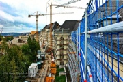 Hospital Würzburg - during the rebuilding