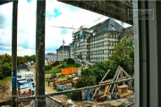 Hospital Würzburg - during the rebuilding