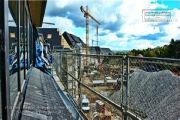 Hospital Würzburg - during the rebuilding