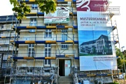 Hospital Würzburg - during the rebuilding