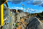 Hospital Würzburg - during the rebuilding