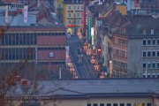 Kaiserstrasse - damals und heute