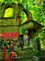 Lost Place - Ruine eines Jugendstil-Gartenhauses