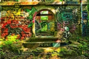 Lost Place - Ruine eines Jugendstil-Gartenhauses