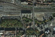 Google Earth Luftaufnahmen aus verschiedenen Jahren