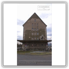 24.03.2013 - ehemaliger Bodenspeicher der HVA - Gebaeude 3 Stirnseite
