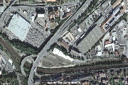 Google Earth Luftaufnahmen aus verschiedenen Jahren