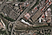 Google Earth Luftaufnahmen aus verschiedenen Jahren