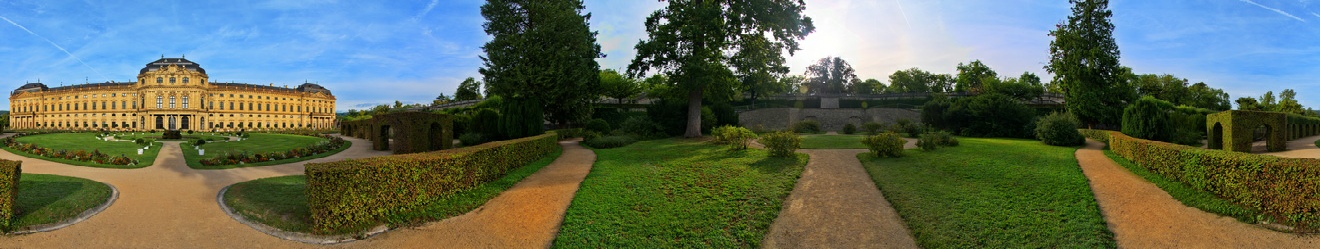 Residenz mit Ostgarten