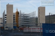 neues Pakhaus am Hauptbahnhof im Bau