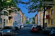 Sanderau - historischer Stadtteil von Wuerzburg - bietet eine vielfaeltige Mischung aus Geschichte, Kultur und modernen Leben. 