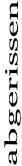 abgerissen