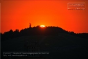 Sonnenaufgang, aufgenommen vom Zeller Bock