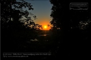 Sonnenaufgang, aufgenommen vom Zeller Bock